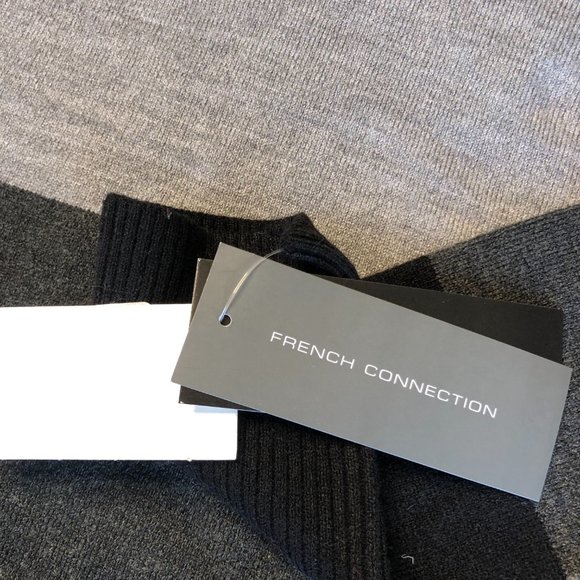 FRENCH CONNECTION WOMEN'S BABYSOFT NORMIE COLORBLOCK SWEATER SIZE XS $148 - Picture 5 of 7